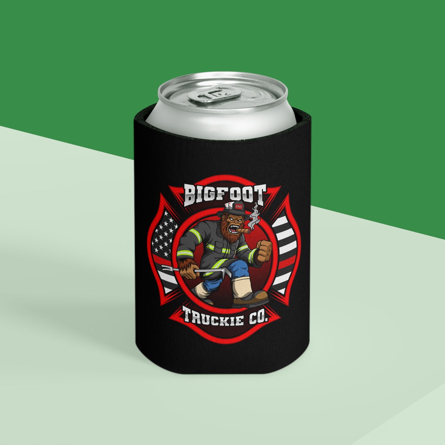 Bigfoot Truckie Can Cooler